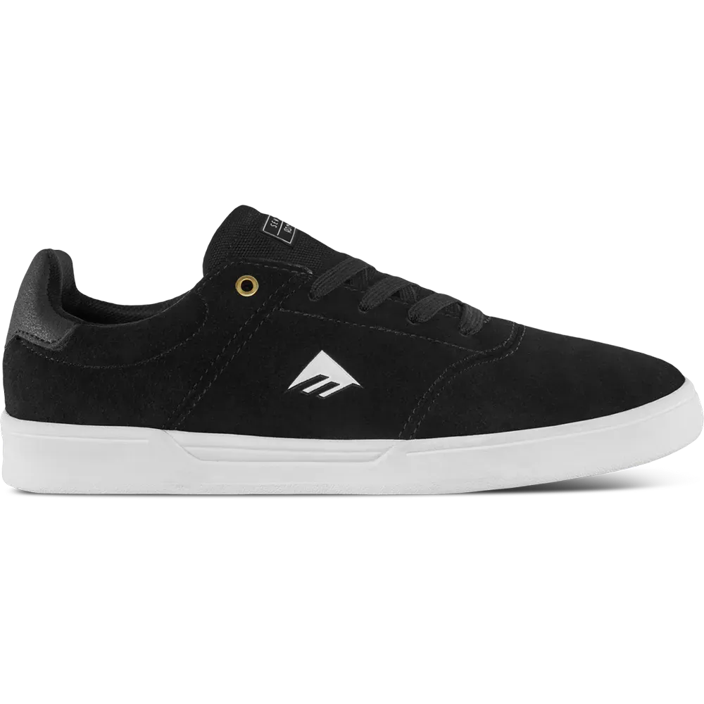 emerica-seneca-lowtop-skateschuh-schwarz image 1