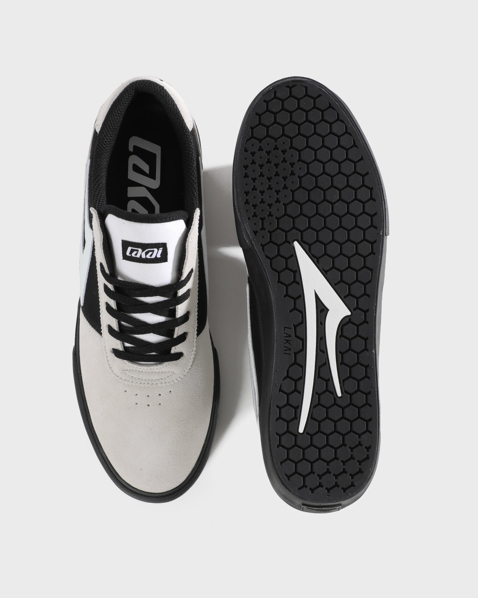lakai-manchester-white-suede-black-black-skateschuh image 3