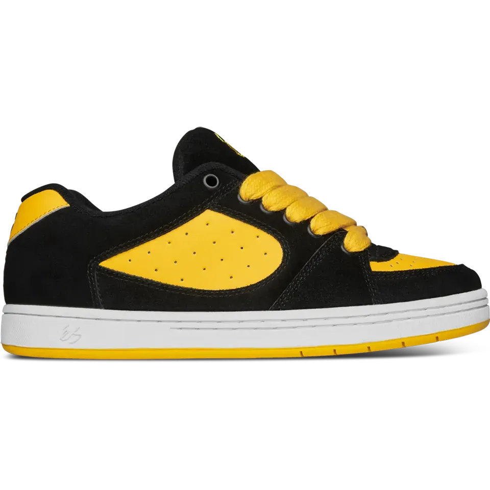 s-accel-x-louie-jones-skate-schuh-black-yellow image 1