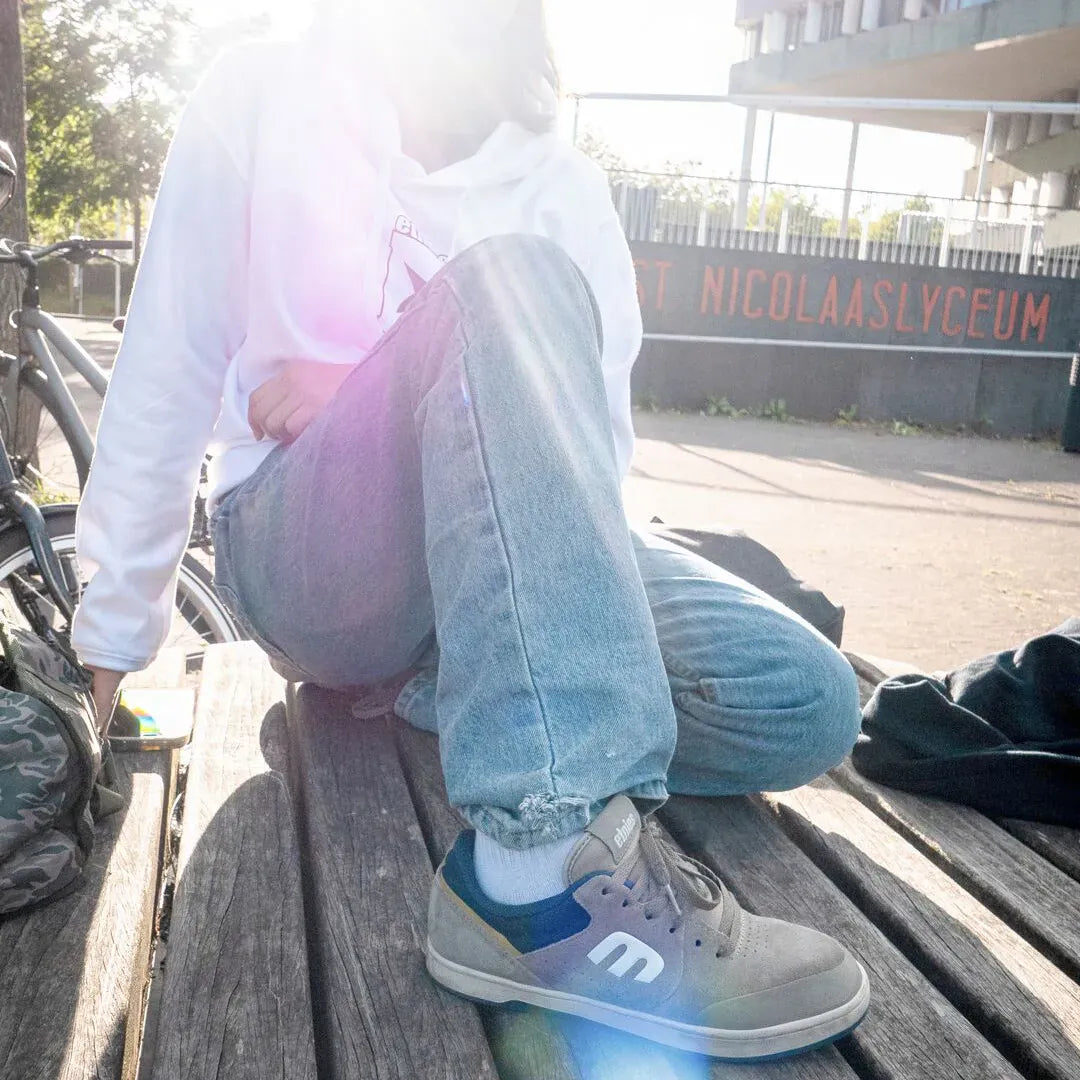etnies-marana-michelin-skate-schuh-green-blue image 6