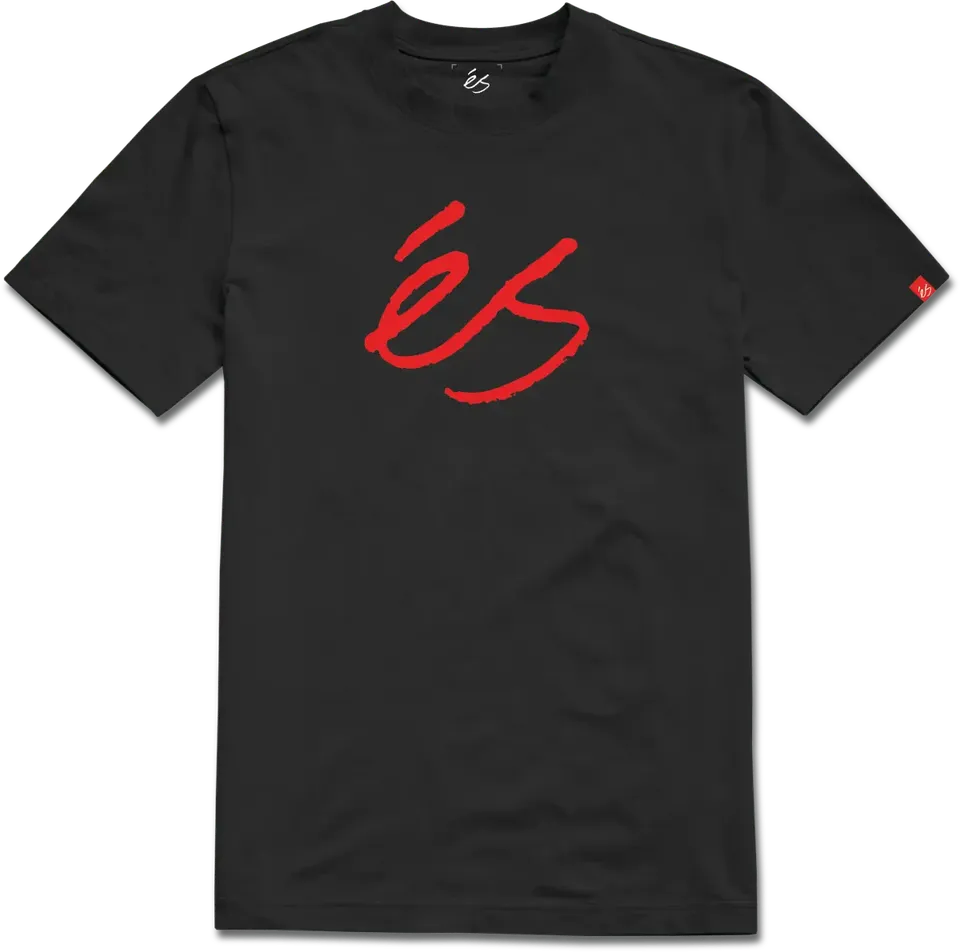 s-script-tee-t-shirt-schwarz image 1