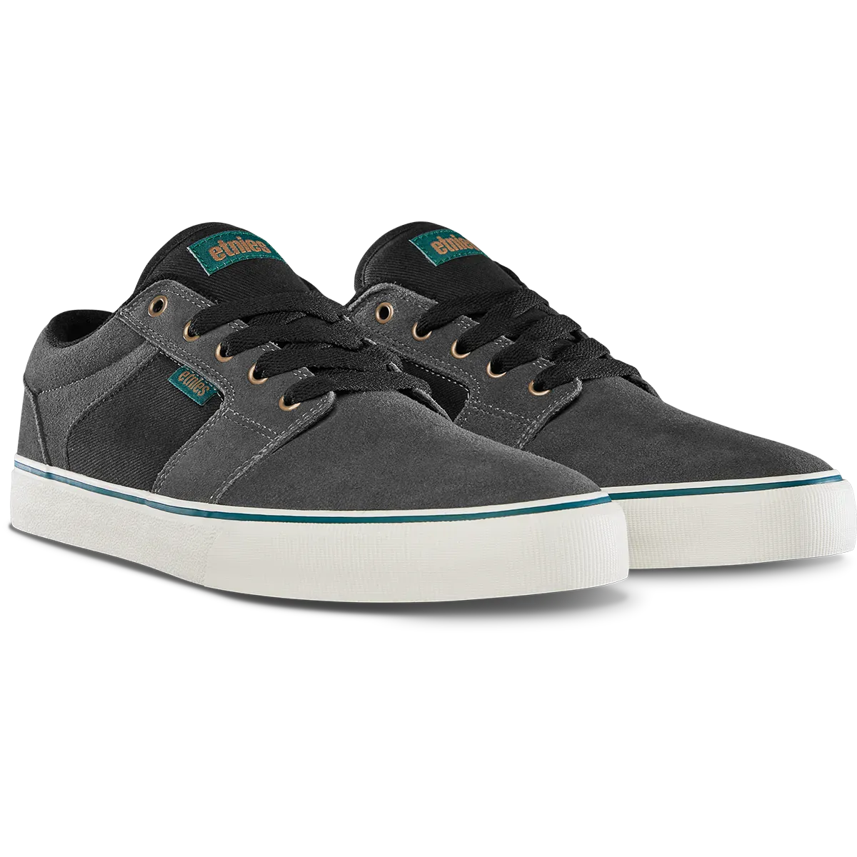 etnies-barge-ls-skate-schuhe-low-top-grey-black-slate image 5