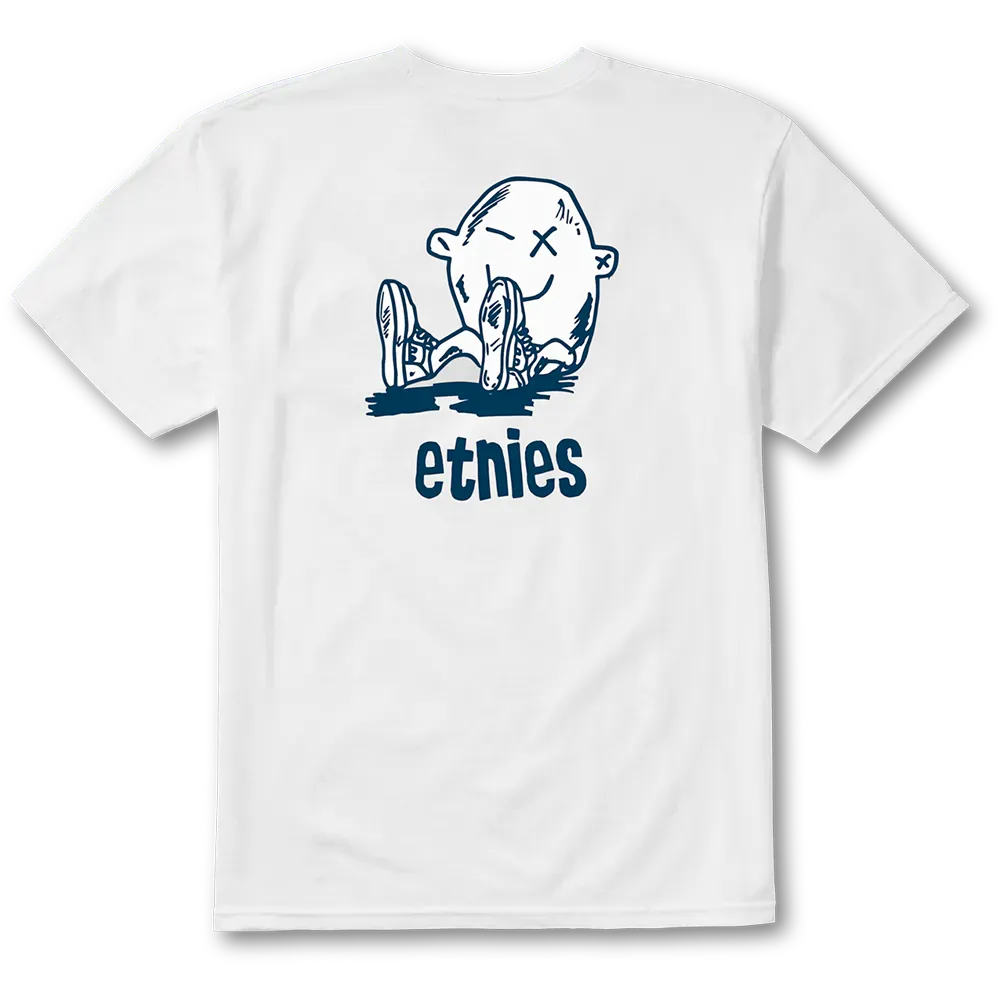 etnies-x-fos-t-shirt-white-navy-top image 5