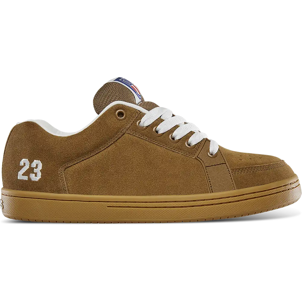 etnies-sal-23-skate-schuh-brown-gum-suede image 1