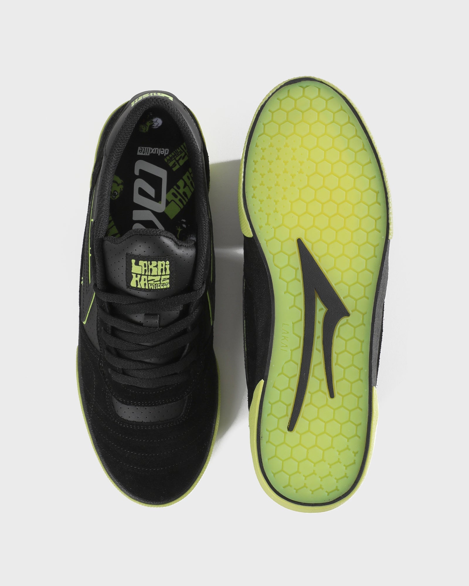 lakai-cambridge-skate-schuh-lakai-x-haze-wheels-acid-lime-black-crystal image 4