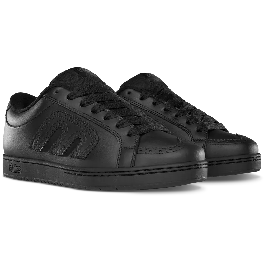 etnies-kingpin-wt-skate-schuh-black-black image 8