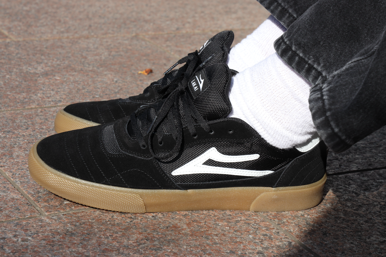 lakai-cambridge-black-gum-suede-skate-schuh image 7