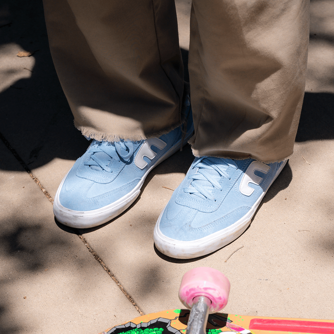 etnies-locut-vulc-x-fos-skate-schuhe-hellblau image 2