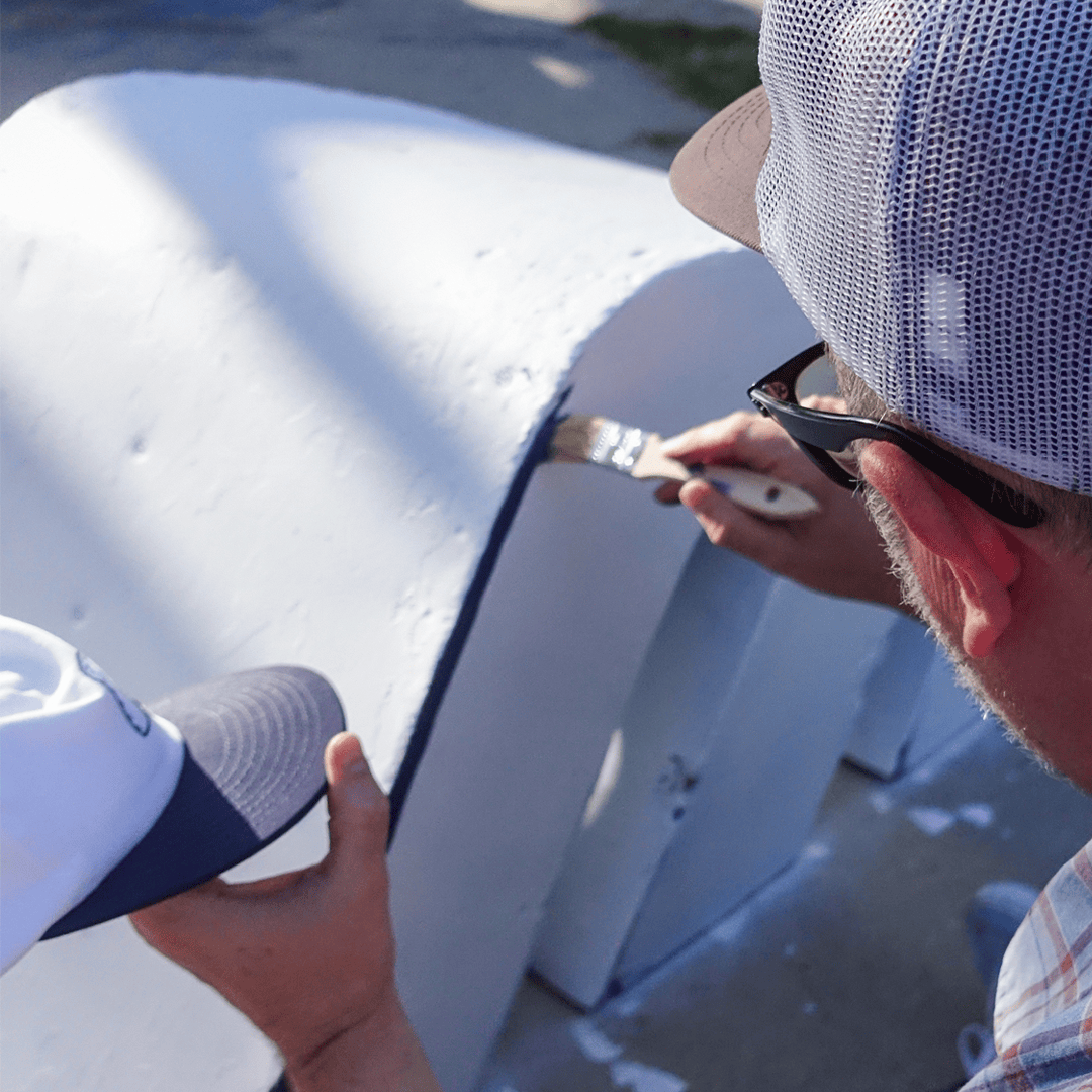etnies-x-fos-snapback-cap-white-navy image 5