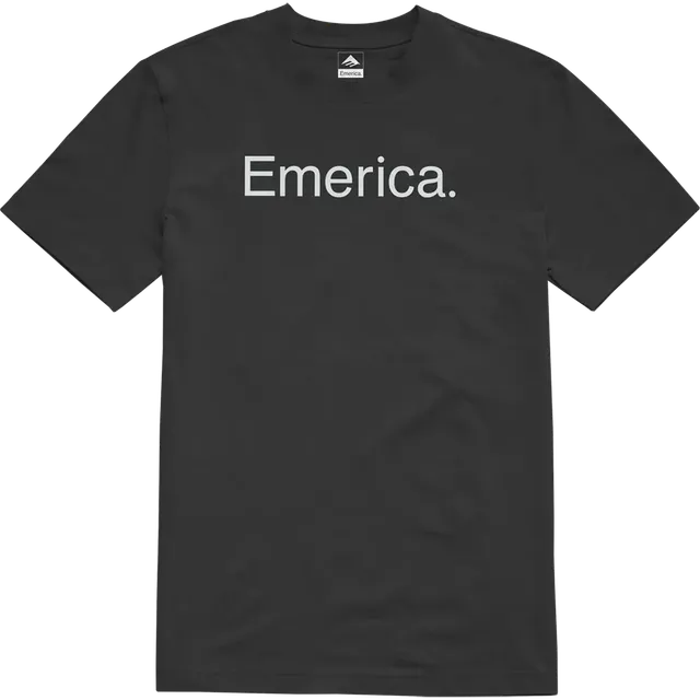 emerica-pure-tee-t-shirt-schwarz image 1