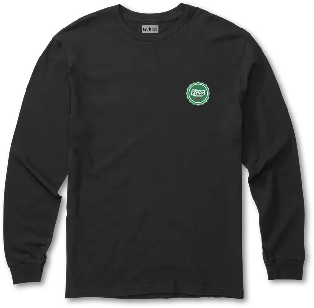 etnies-bottle-cap-l-s-longsleeve-t-shirt-black image 1