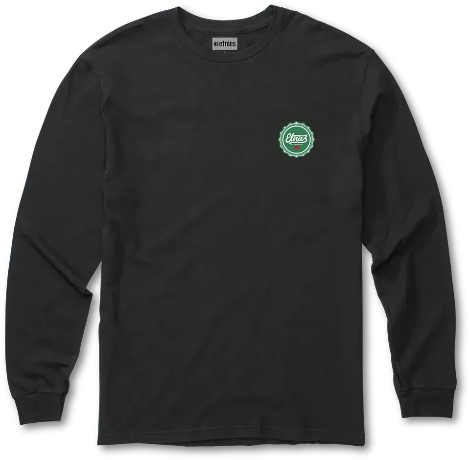 etnies-bottle-cap-l-s-longsleeve-t-shirt-black image 1