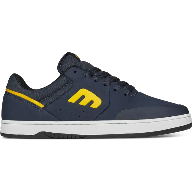 etnies-marana-michelin-skate-schuh-navy-yellow image 1