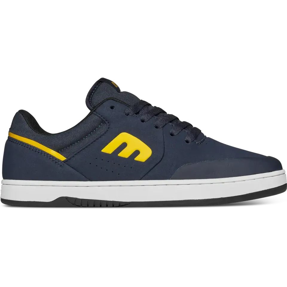 etnies-marana-michelin-skate-schuh-navy-yellow image 1