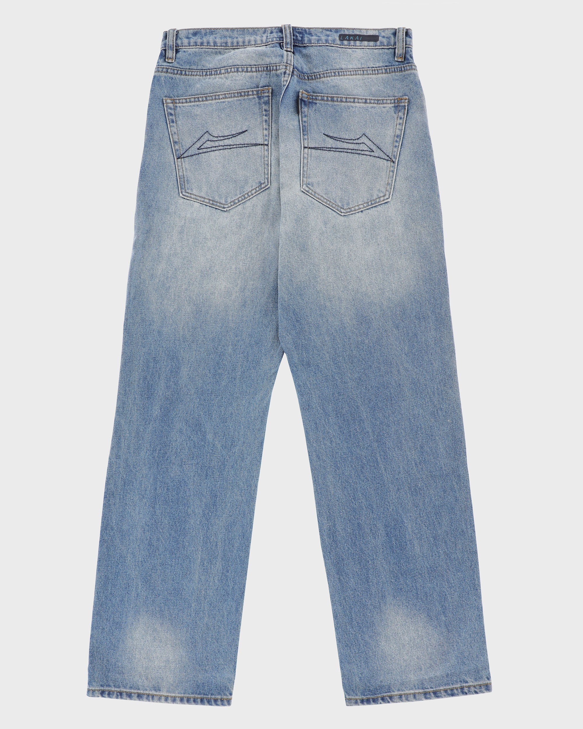 lakai-straight-leg-denims-blue image 2