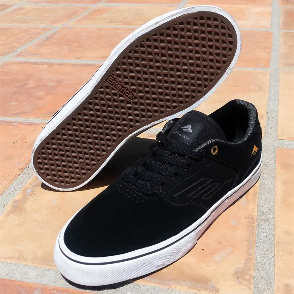 emerica-low-vulc-skate-schuhe-black image 3