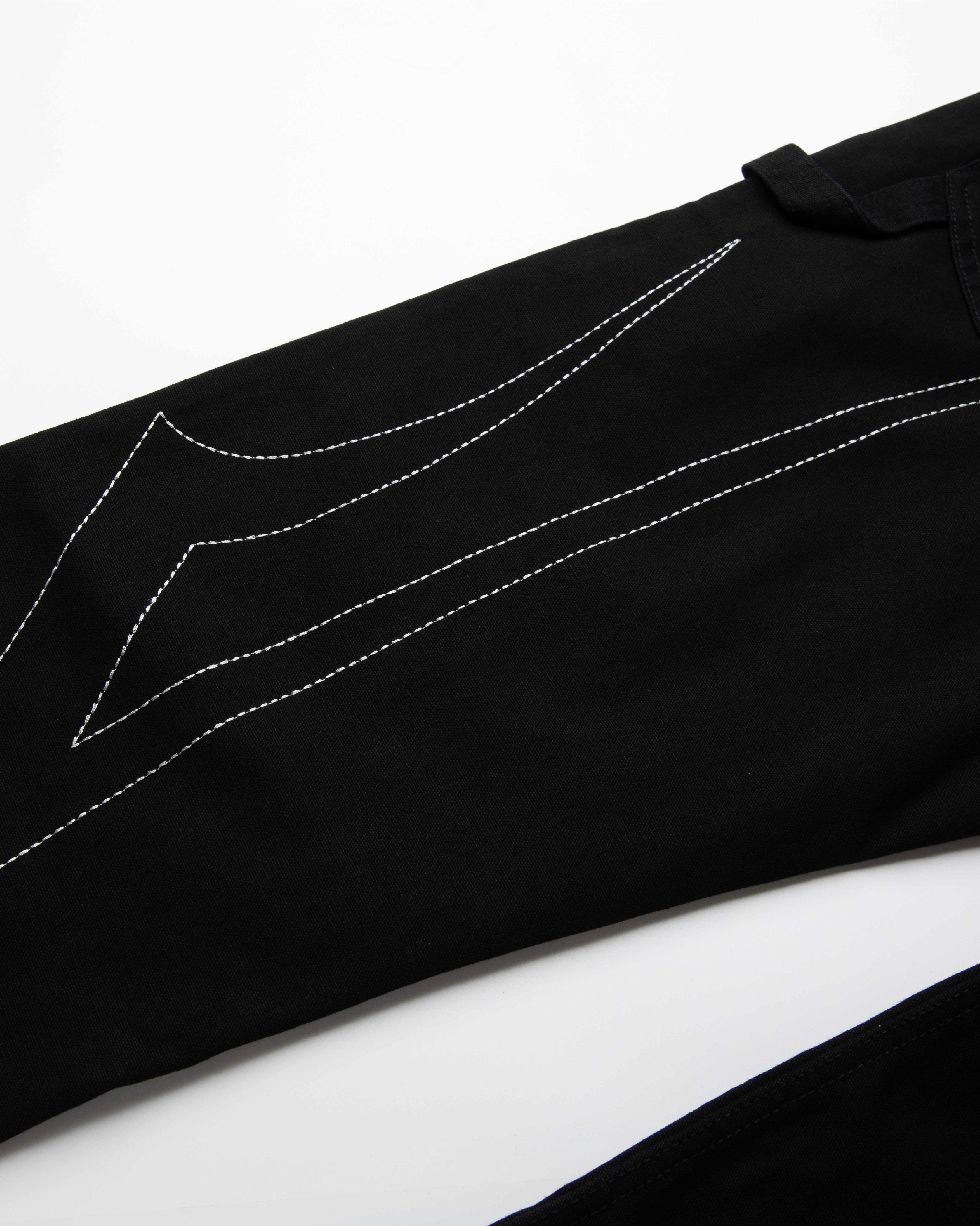 lakai-wide-leg-double-knee-pant-black image 3