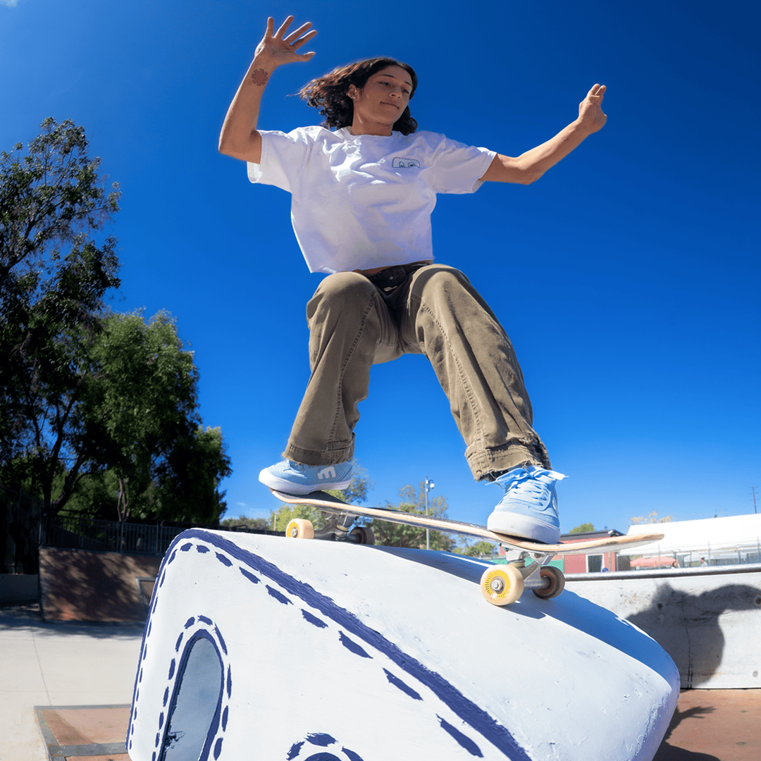 etnies-locut-vulc-x-fos-skate-schuhe-hellblau image 6