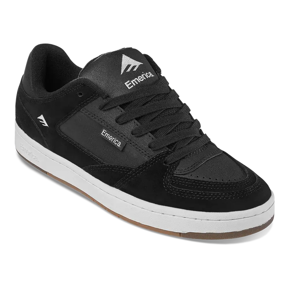 emerica-mute-skate-schuh-black-white image 4