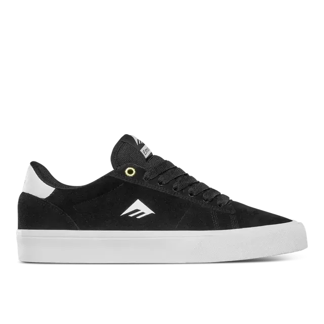 emerica-moca-skate-schuh-black-suede image 1