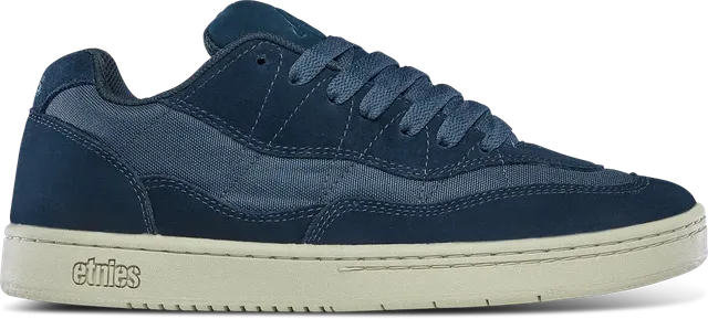 etnies-snake-chunky-skate-schuh-dark-navy-suede-cordura image 1