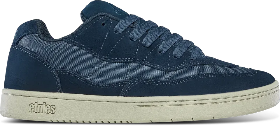 etnies-snake-chunky-skate-schuh-dark-navy-suede-cordura image 1