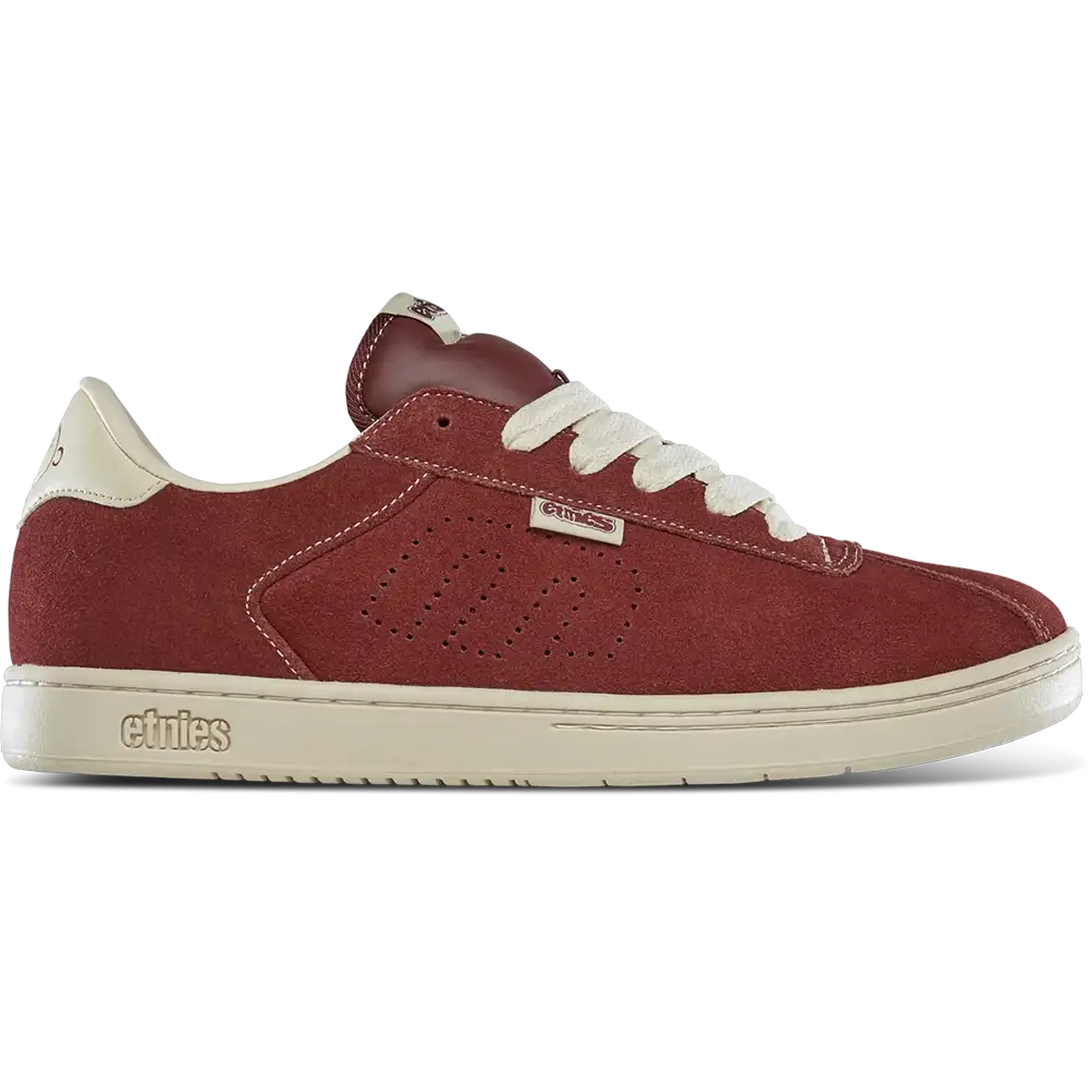 etnies-scam-skate-schuh-burgundy-tan image 1