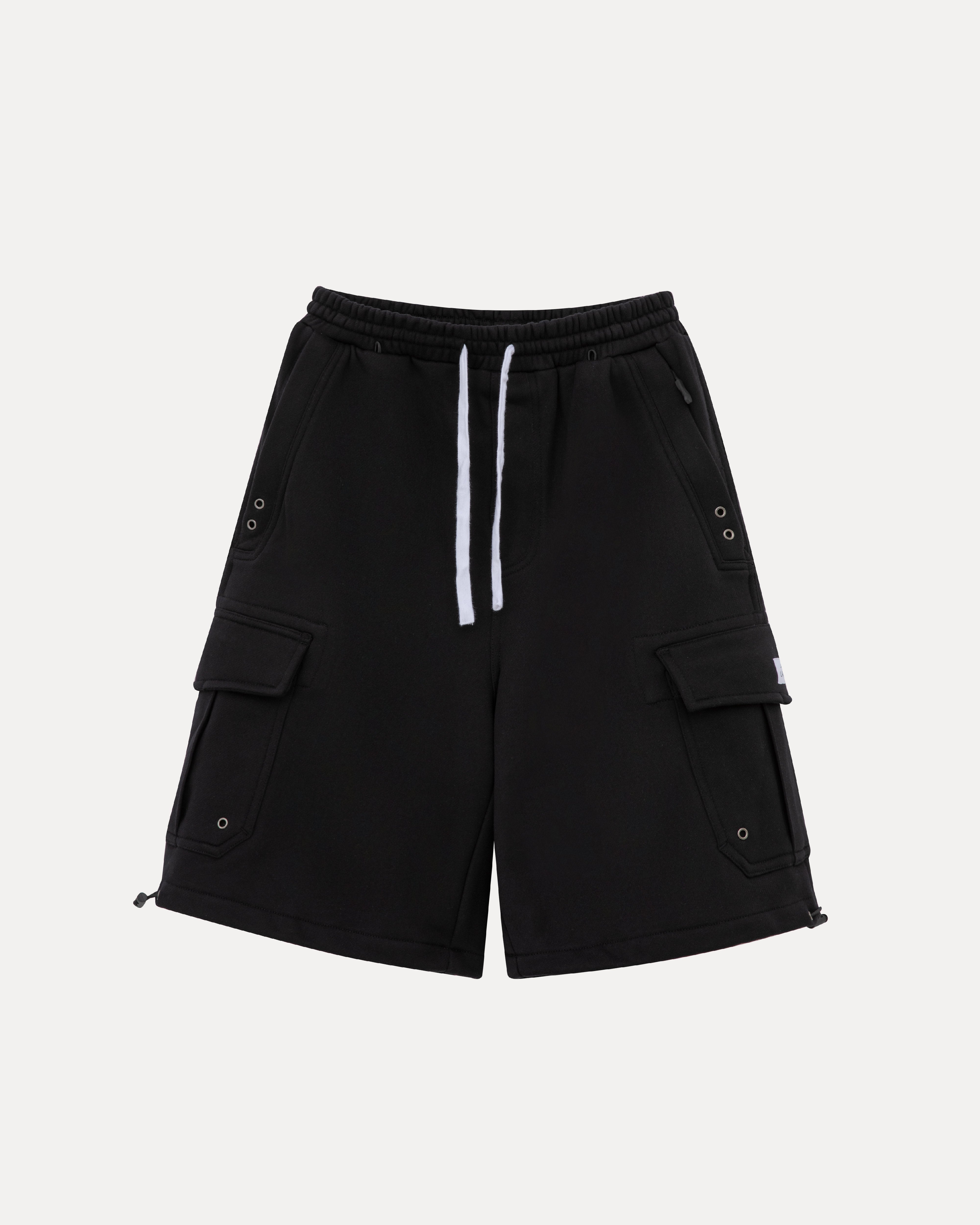 lakai-cargo-sweatshorts-schwarz image 1