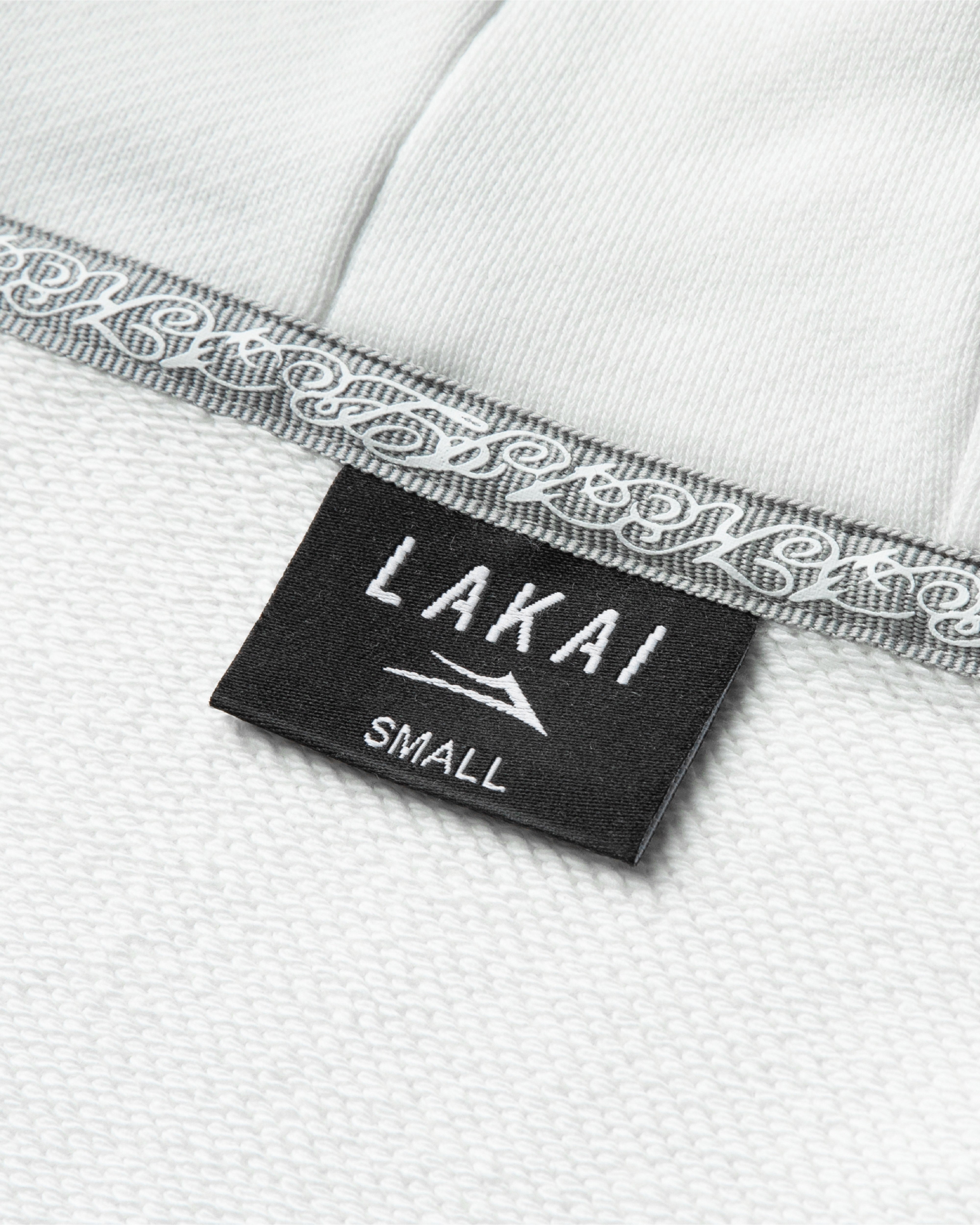 lakai-polka-zip-up-hoodie-white-black image 3