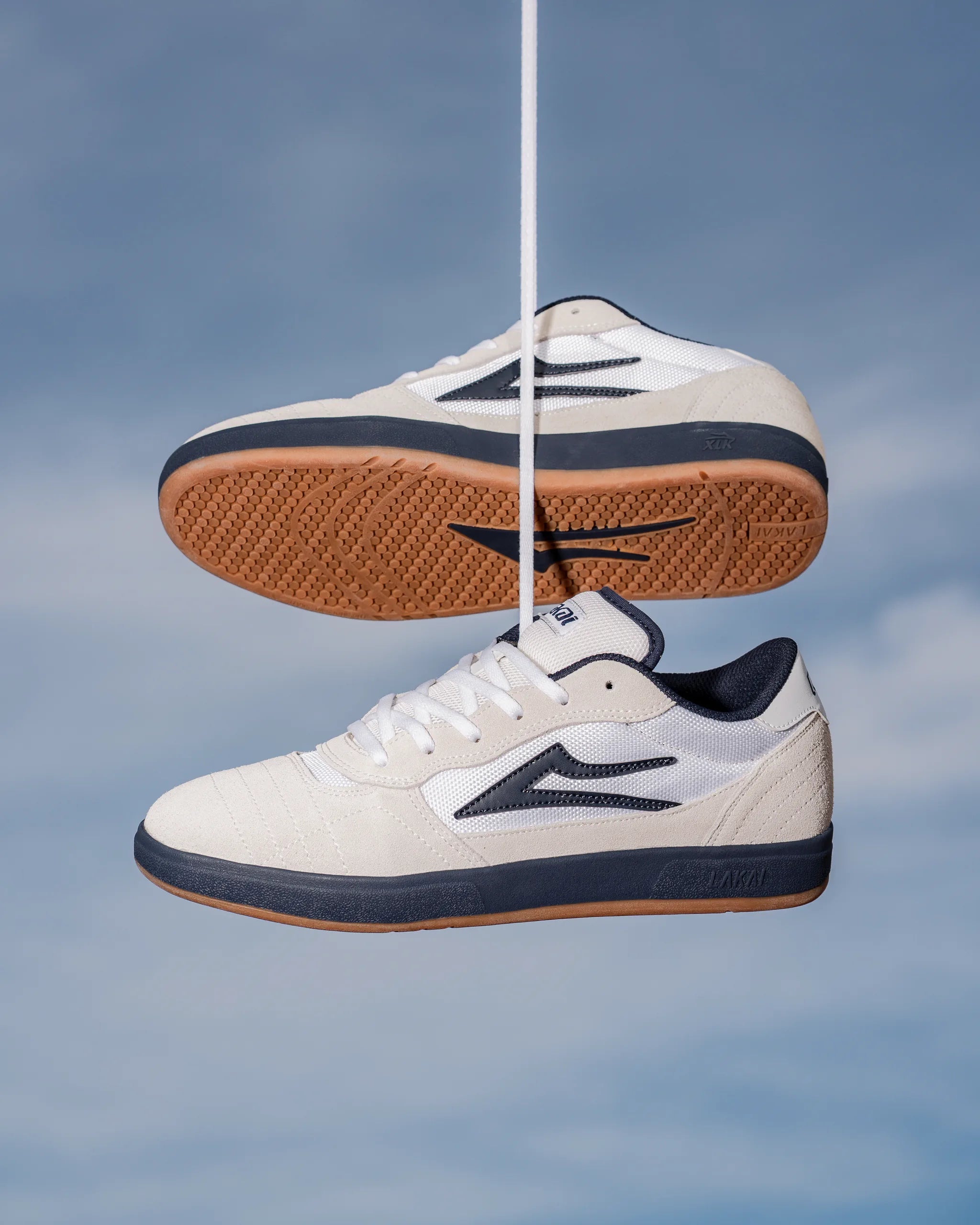 lakai-cambridge-xlk-skate-schuhe-white-suede-navy-gum image 7