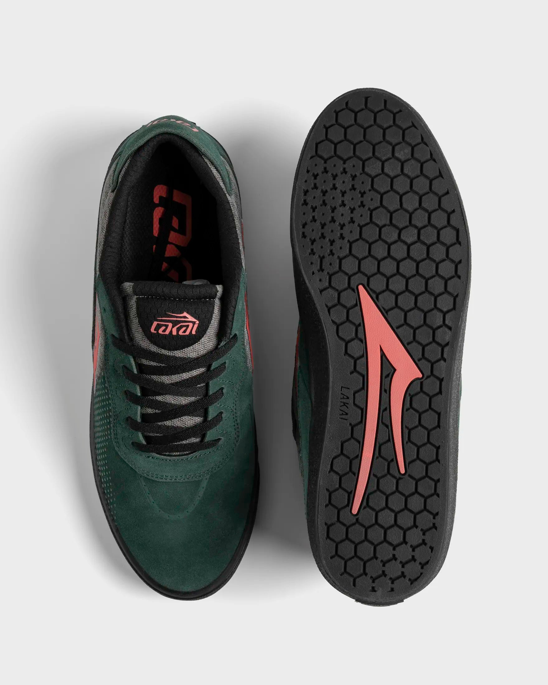 lakai-essex-skate-schuhe-spruce-black-coral image 3
