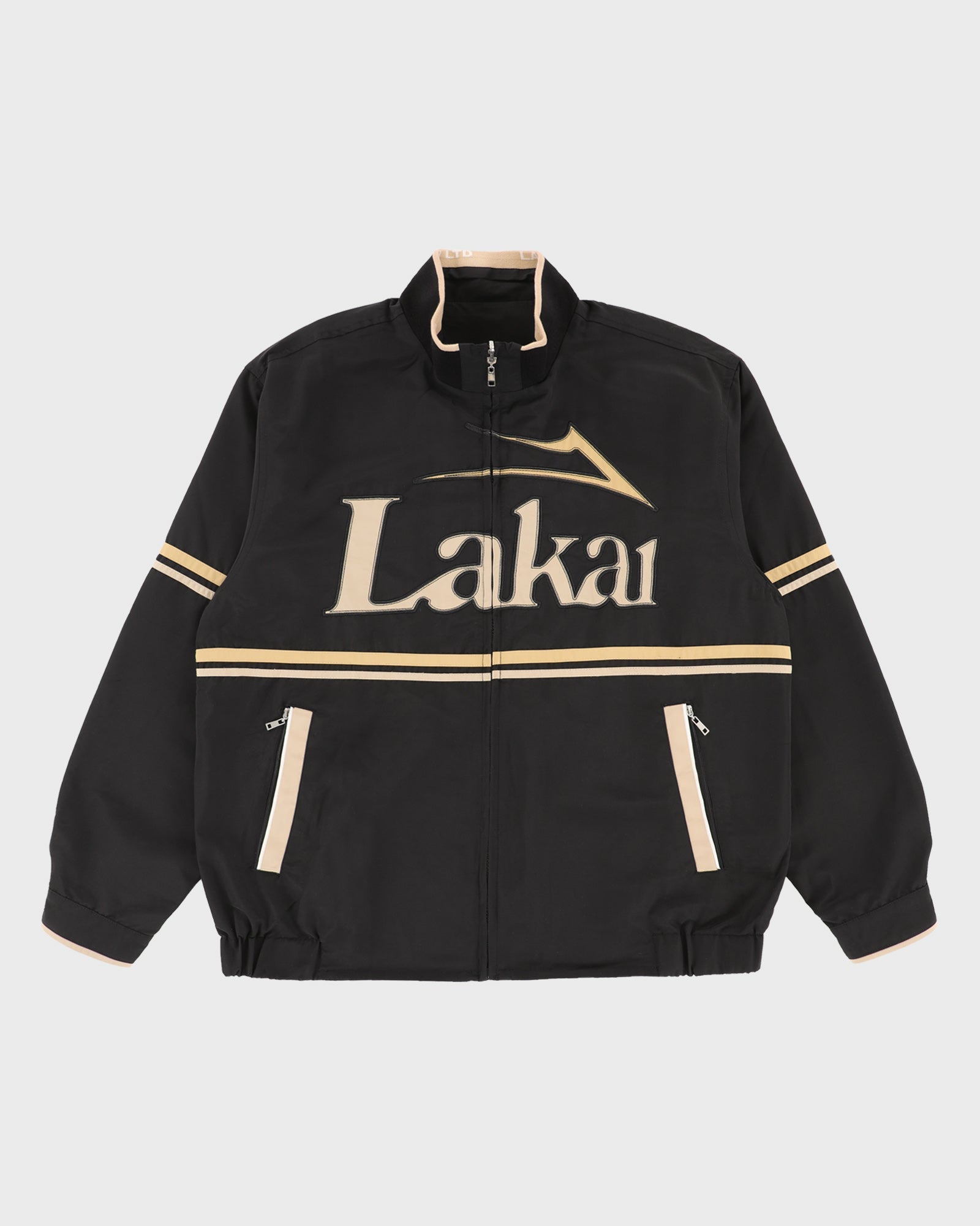 lakai-reversible-track-jacket-black-trainingsjacke image 1