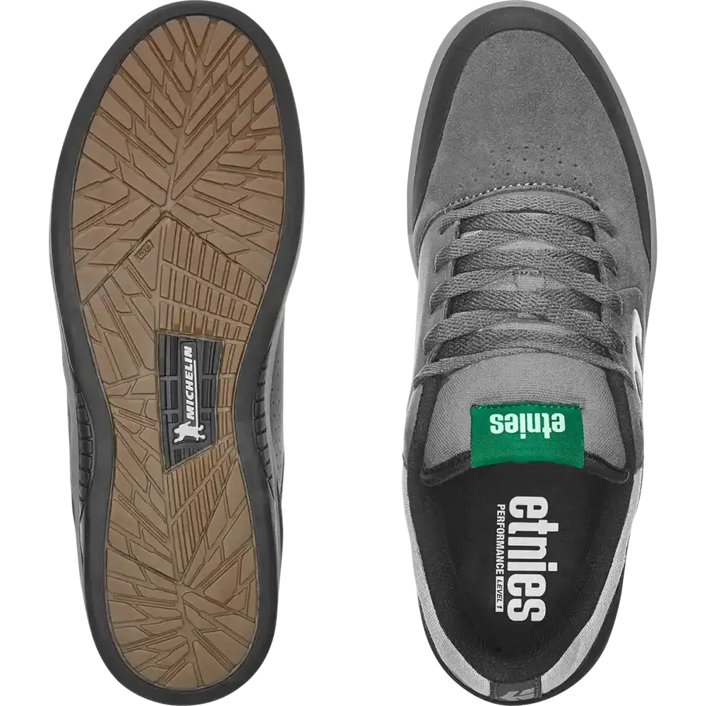 etnies-marana-michelin-skate-schuh-grey-grey-black-vegan image 3