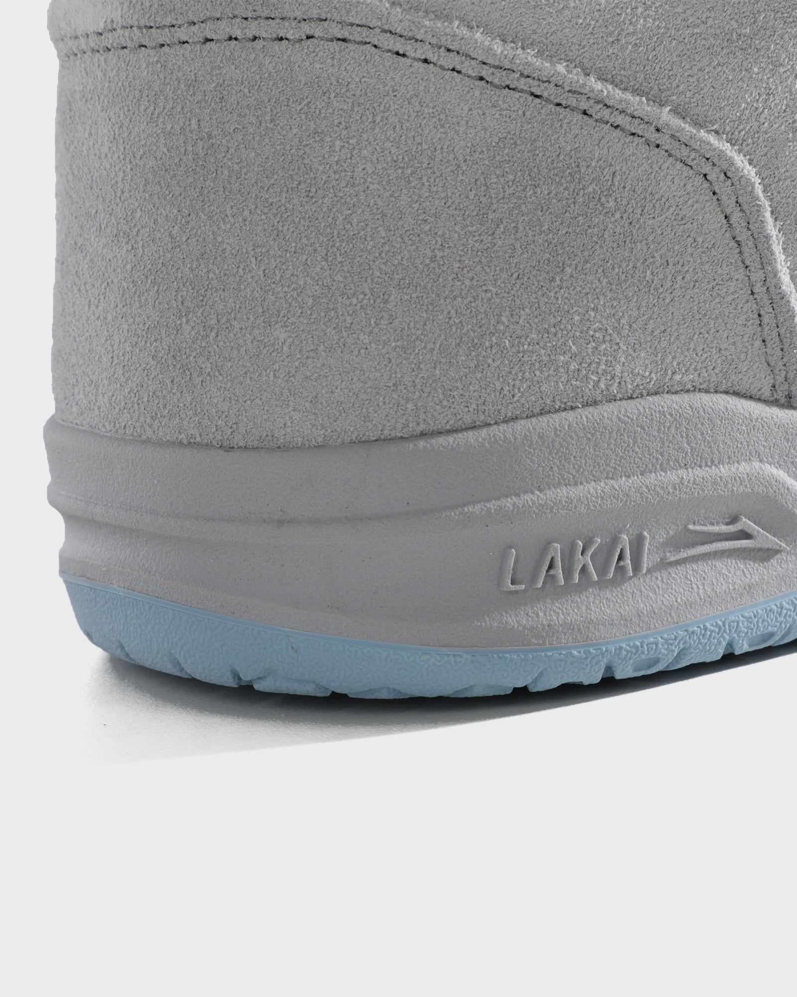lakai-telford-low-skate-schuh-grey-suede-desaturated-blue image 4