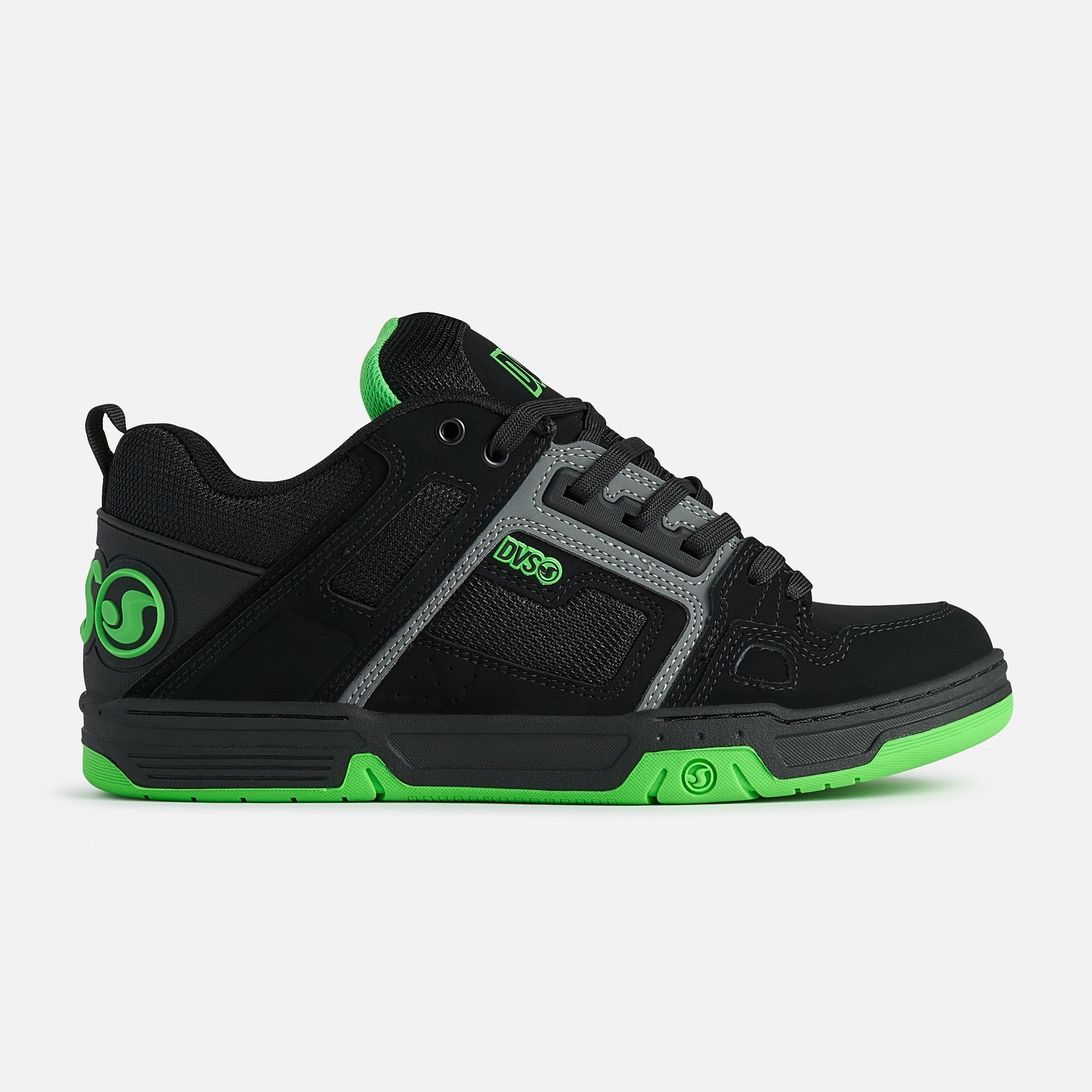 dvs-comanche-skate-schuh-herren-schwarz-grau image 1