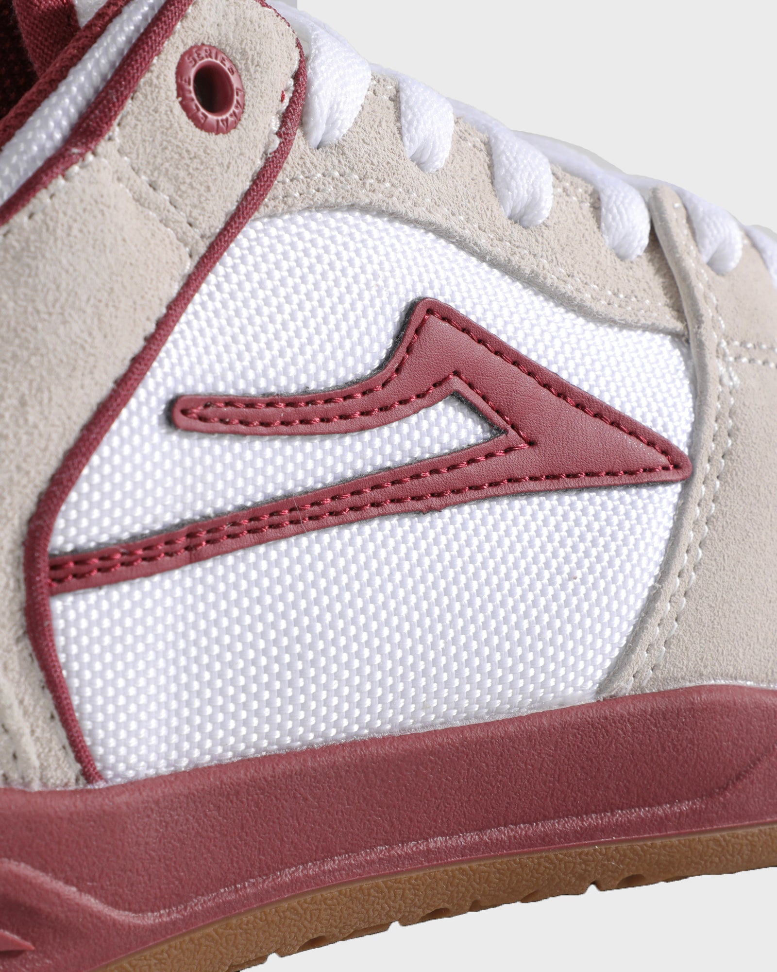 lakai-telford-low-elite-white-suede-cordura-red-skateschuh image 4