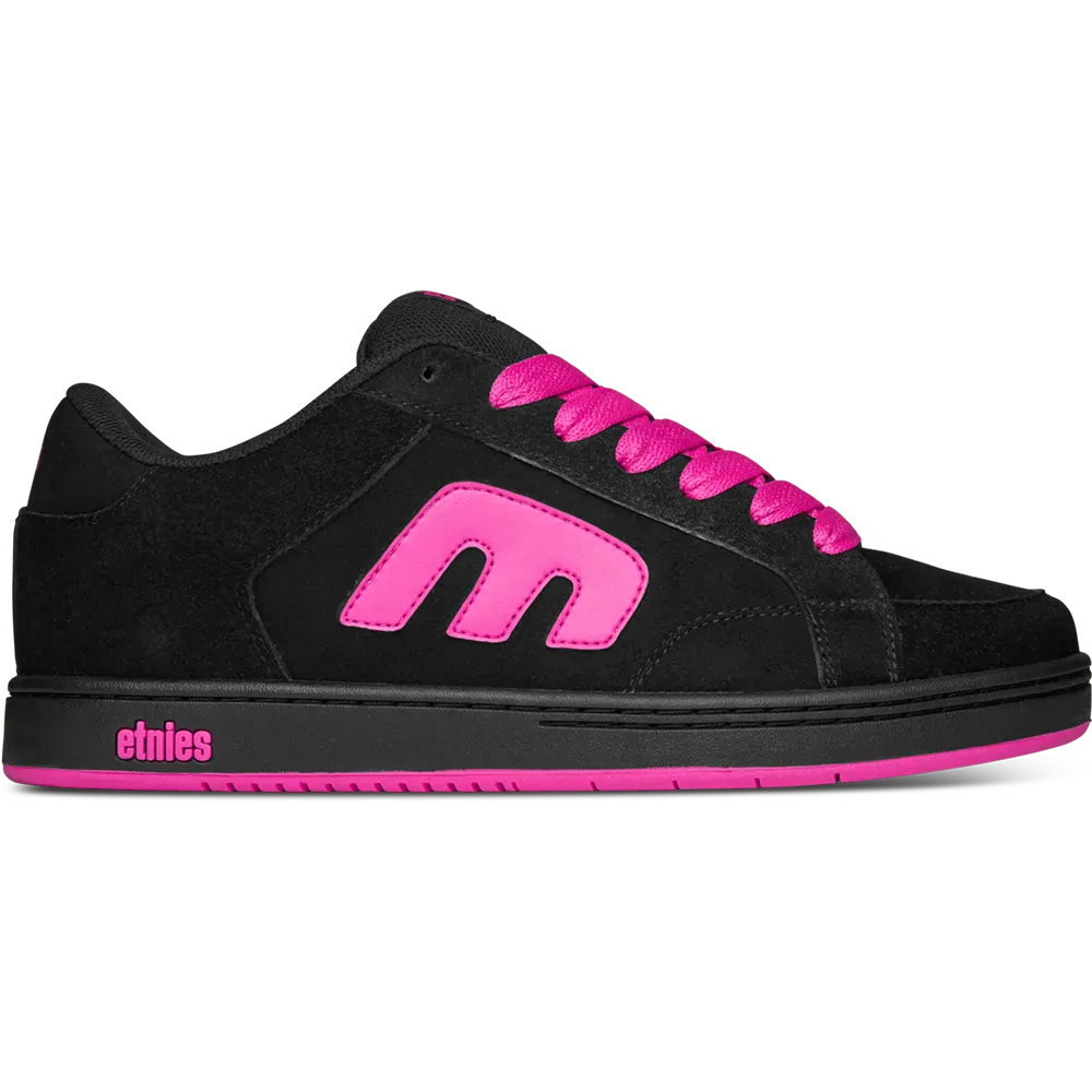 etnies-kingpin-2k-skate-schuhe-black-pink image 1