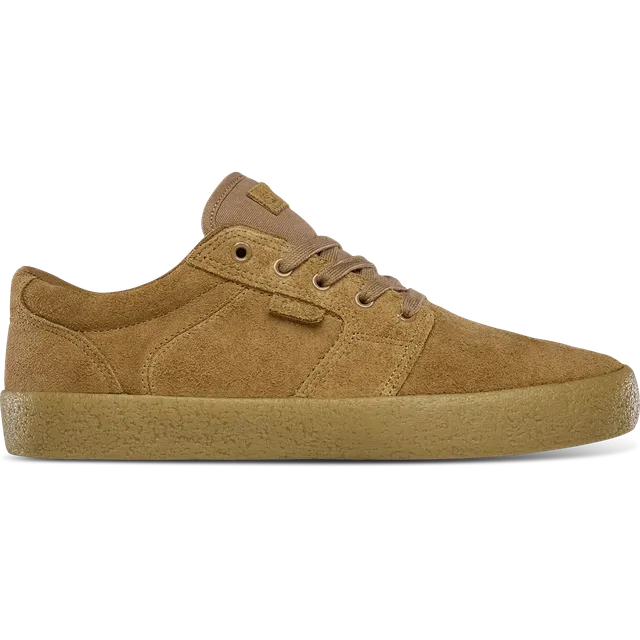etnies-barge-ls-premium-skate-schuh-brown-hairy-suede image 1