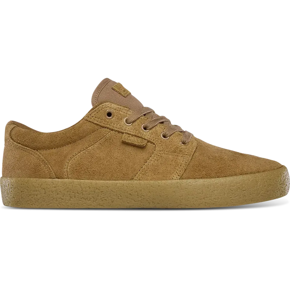 etnies-barge-ls-premium-skate-schuh-brown-hairy-suede image 1