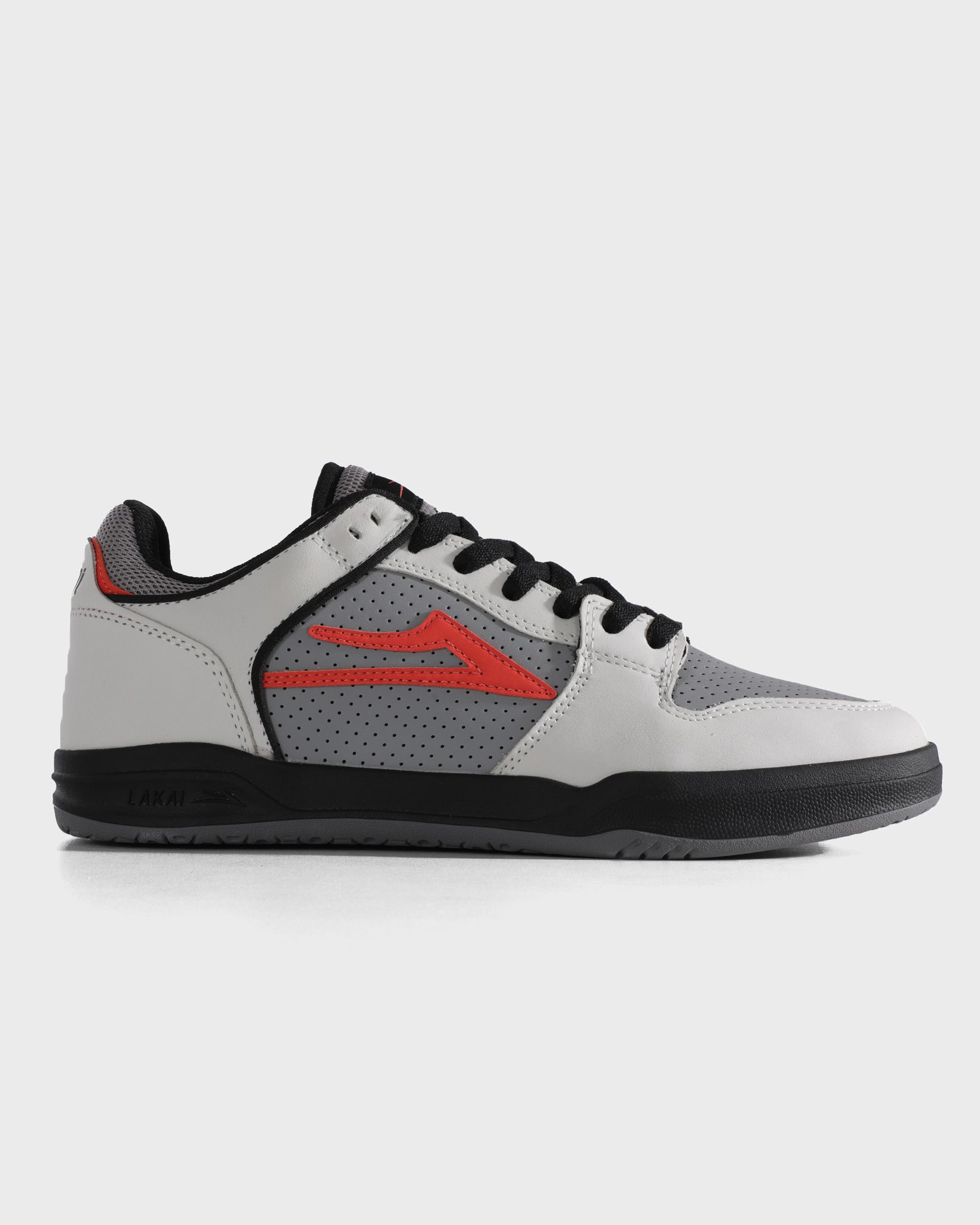 lakai-telford-low-skateschuh-white-dove-coral image 1