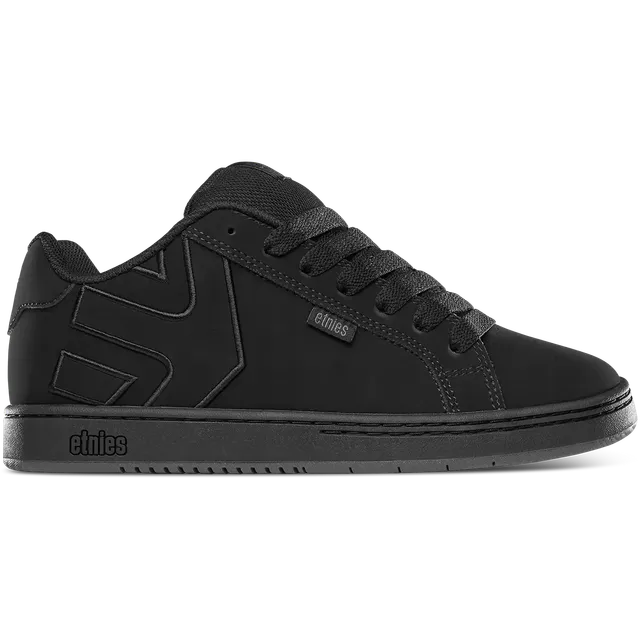 etnies-fader-skate-sneaker-black-raw-suede image 1