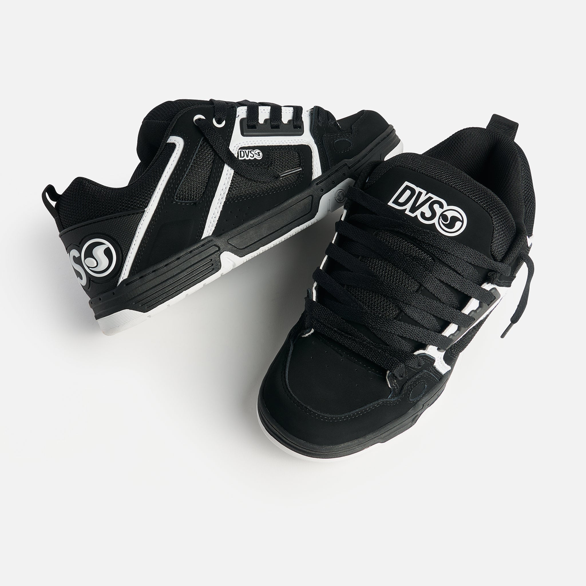 dvs-comanche-herren-skate-schuh-schwarz-grau image 3