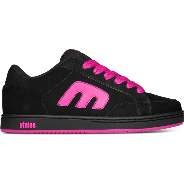 etnies-kingpin-2k-skate-schuhe-black-pink image 1