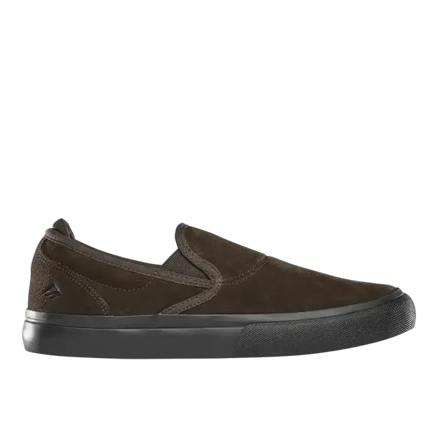 emerica-wino-g6-slip-on-skateschuh-brown-black image 1