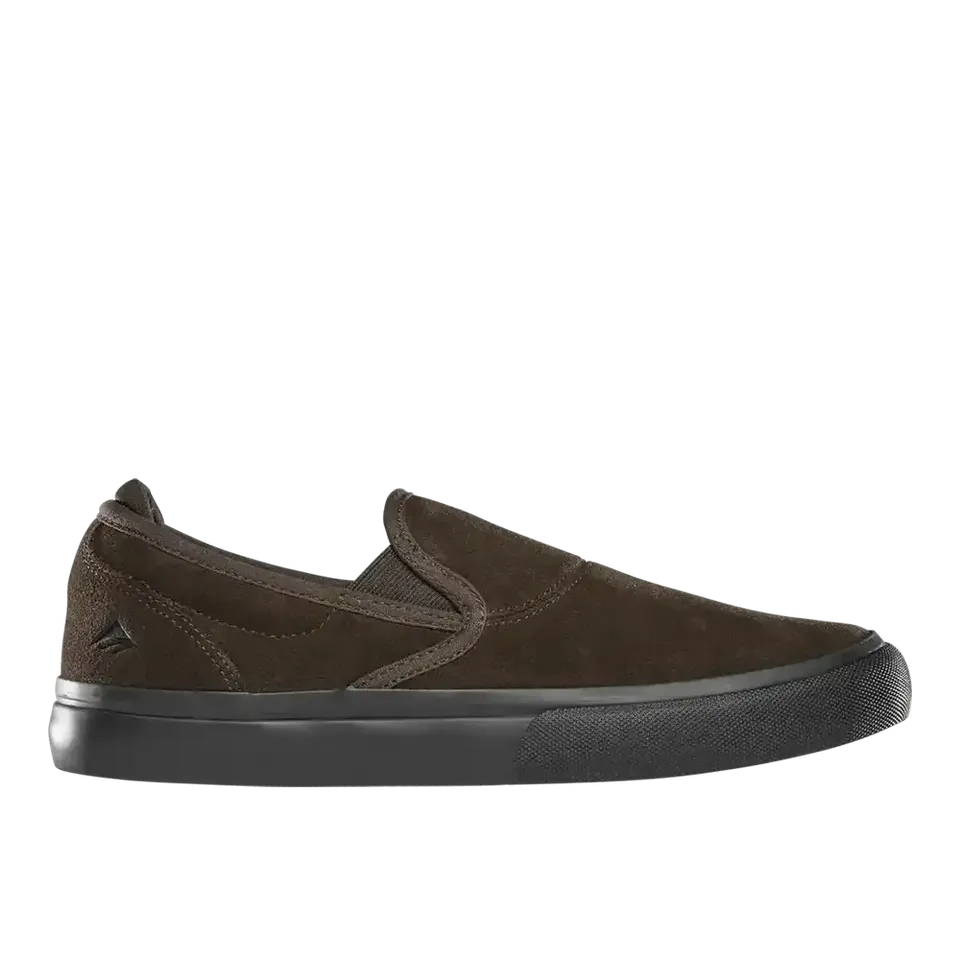 emerica-wino-g6-slip-on-skateschuh-brown-black image 1