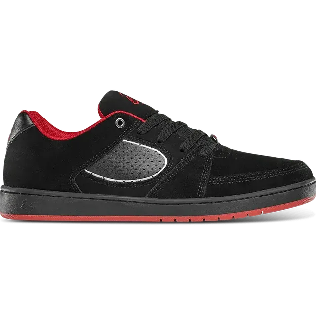s-accel-slim-skate-schuh-black-black-silver image 1