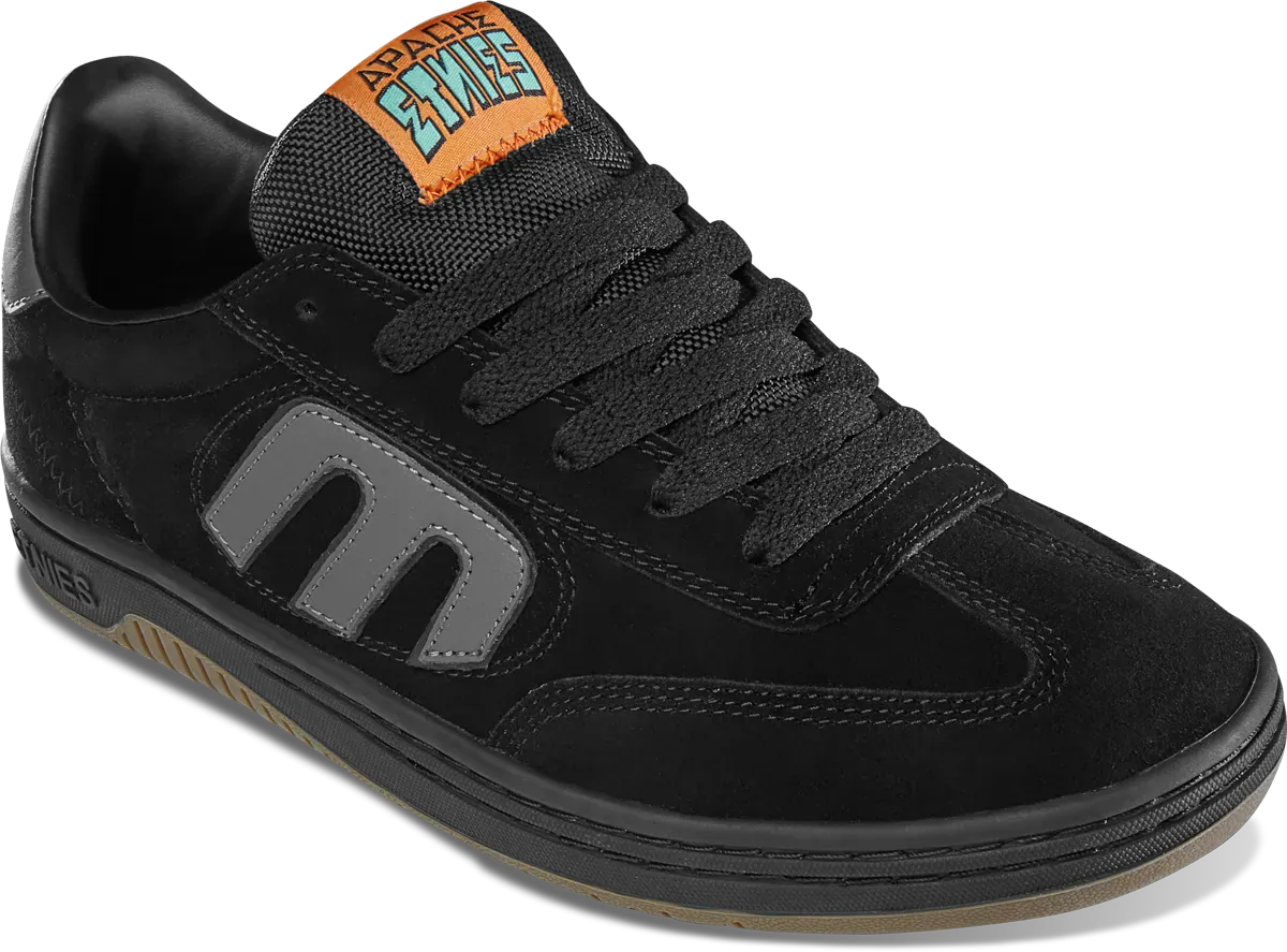 etnies-locut-x-apache-skate-schuh-black-grey-gum image 5