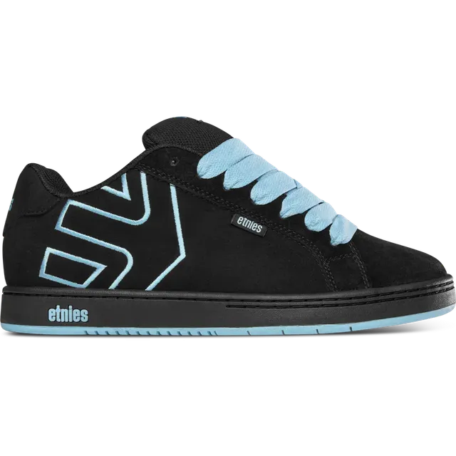 etnies-fader-skate-schuhe-black-light-blue image 1