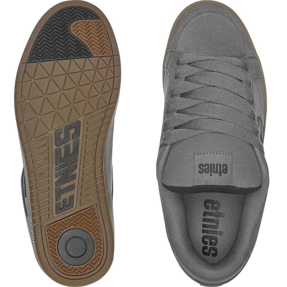 etnies-kingpin-2k-skate-schuhe-grey-black-gum image 2