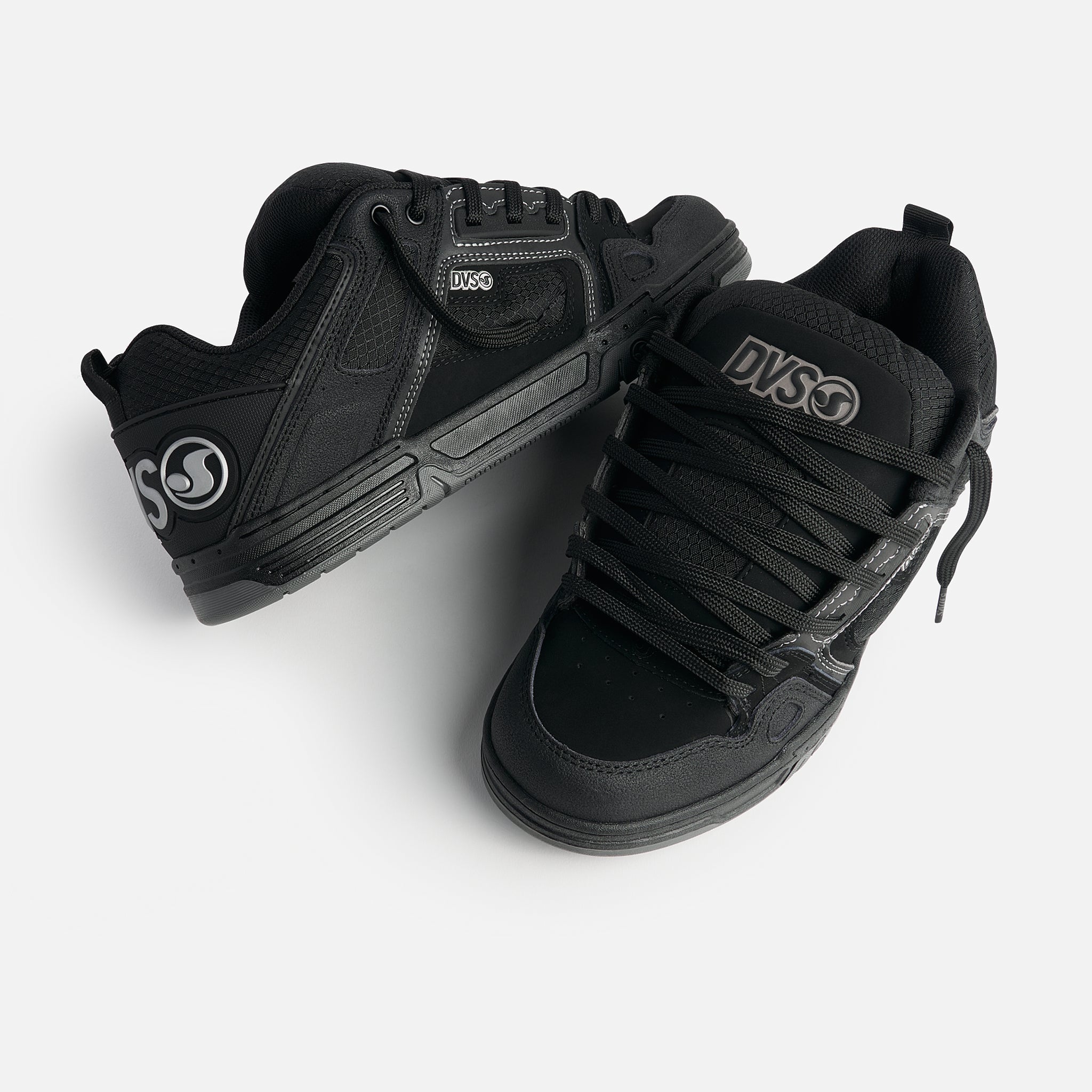 dvs-comanche-herren-skate-schuh-schwarz-grau-2 image 3